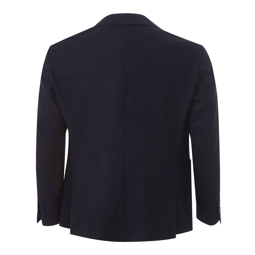 Elegant Lardini jacket made of blue cotton