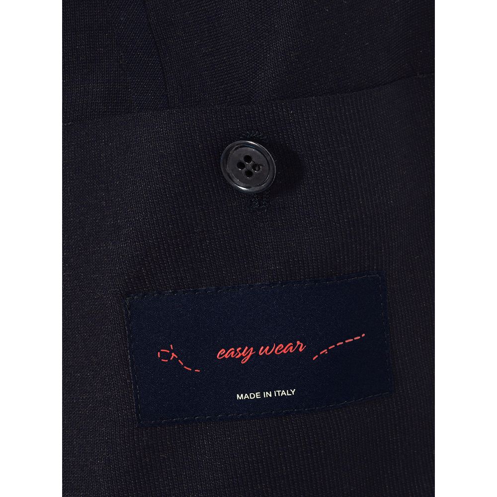 Elegant Lardini jacket made of blue cotton
