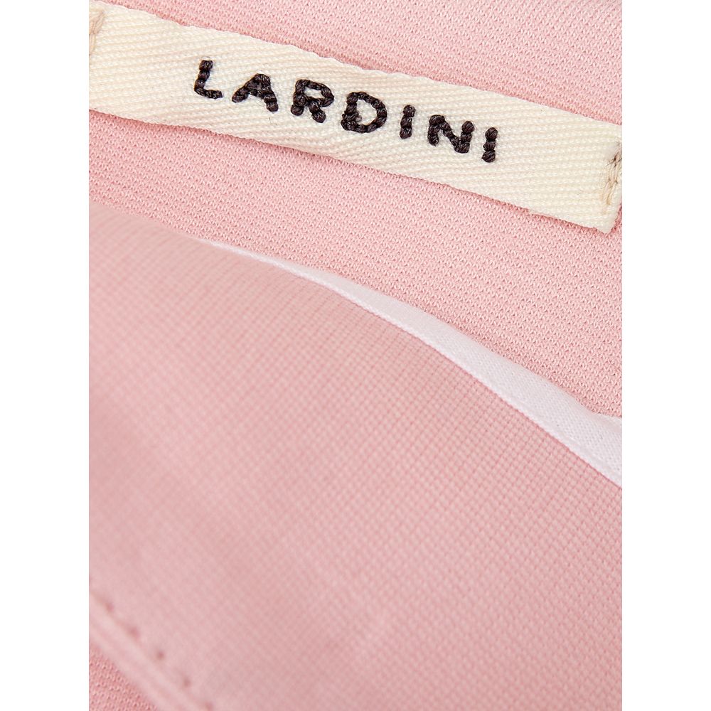 Elegant pink viscose trousers for chic style