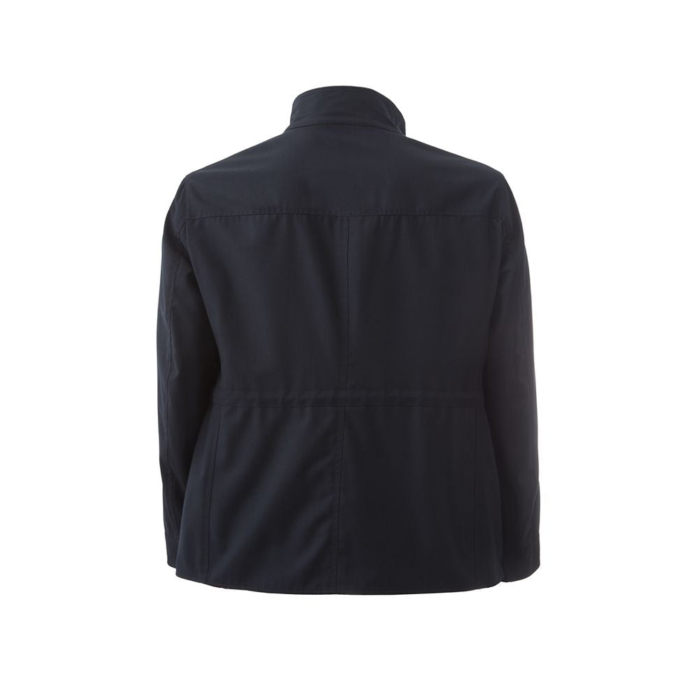 Elegant men's jacket made of wool blend