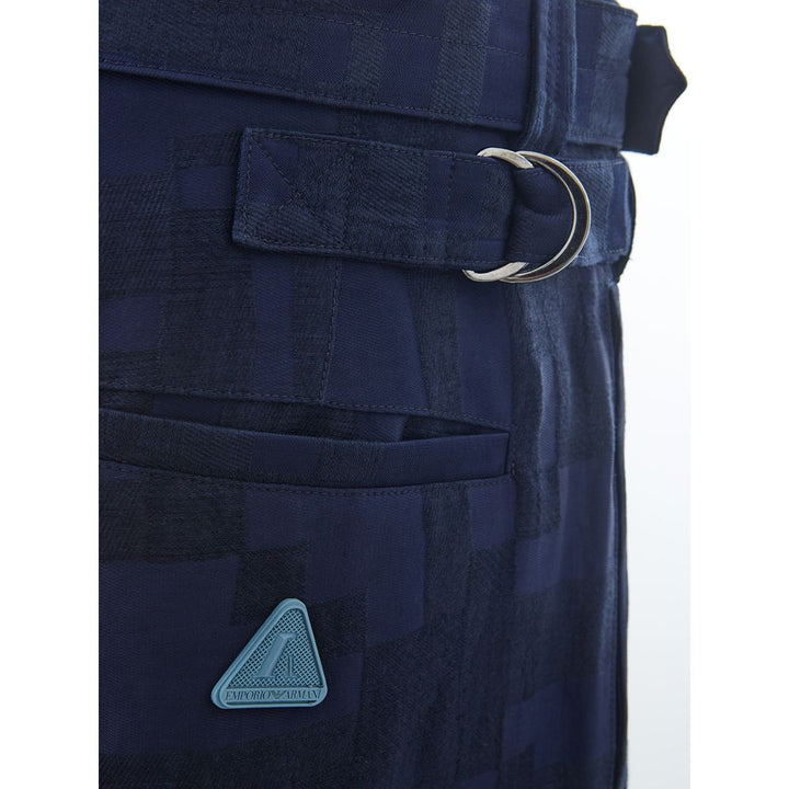 Blue linen jeans &amp; trousers
