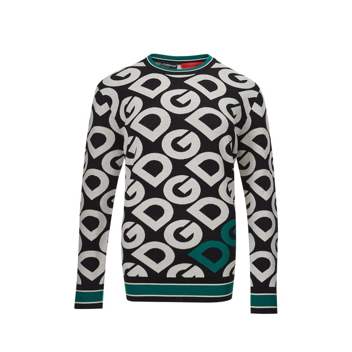 Eleganter schwarzer Baumwollpullover für anspruchsvollen Stil