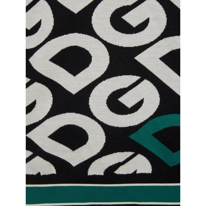 Eleganter schwarzer Baumwollpullover für anspruchsvollen Stil