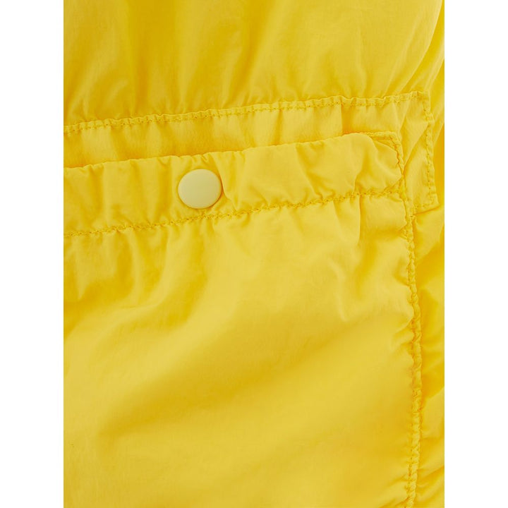 Vibrierende gelbe Herren Outdoor Jacke