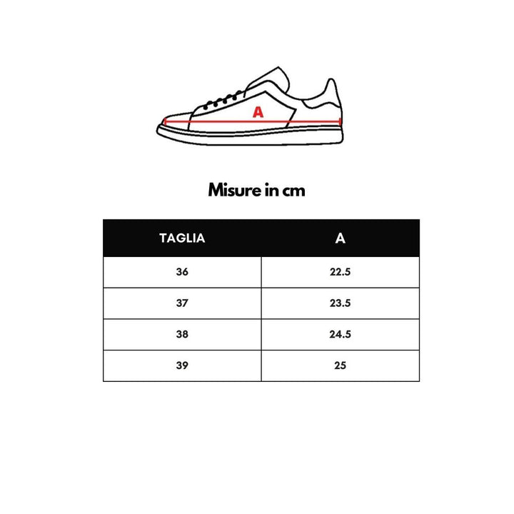 Weißes Leder Sneaker