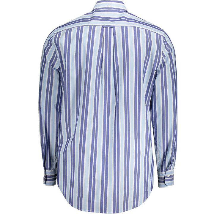 Light blue cotton shirt for men