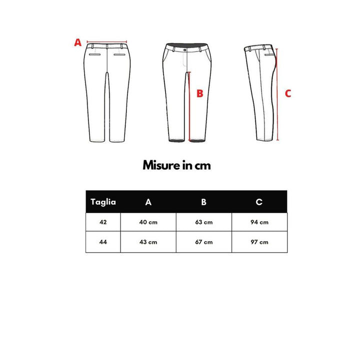 Schicke graue Hose aus Baumwollmischung