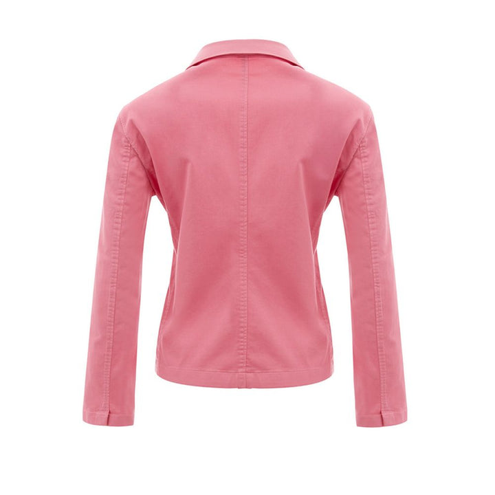 Elegante rosa Baumwolljacke für Sie