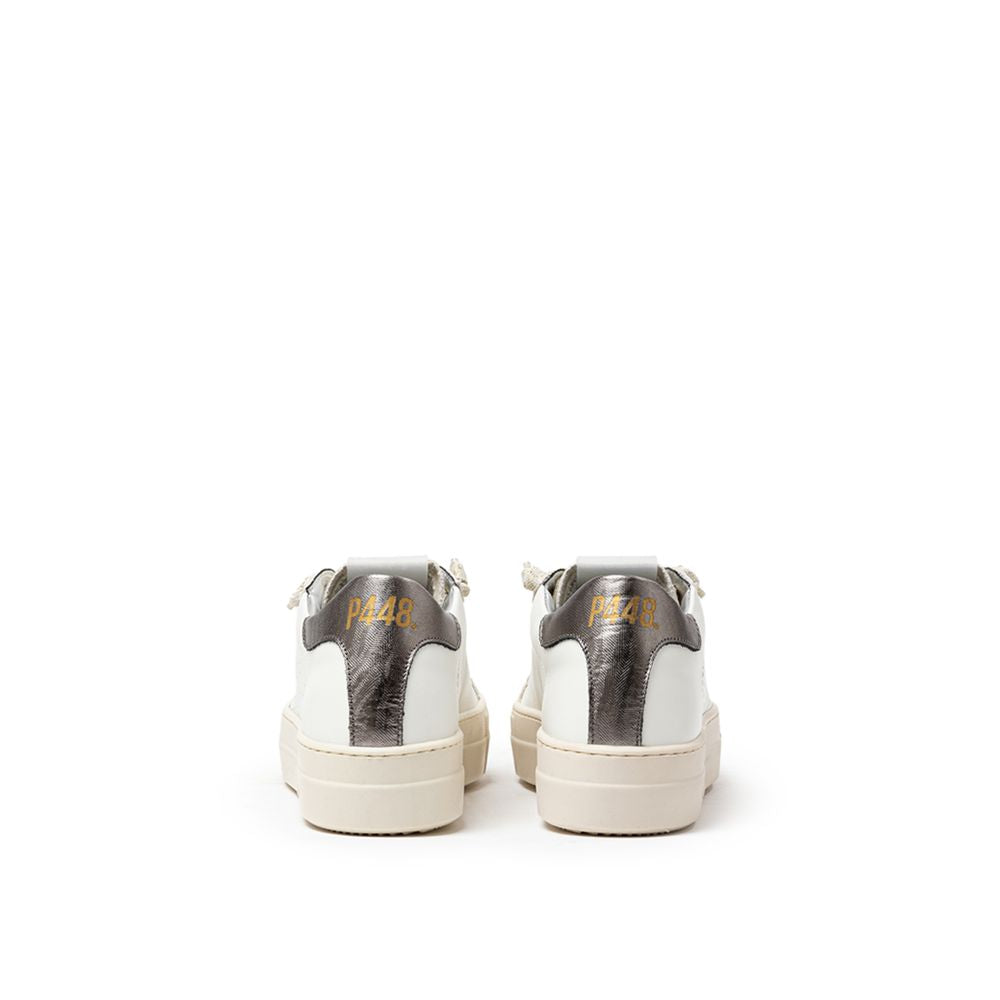 Weißes Leder Sneaker