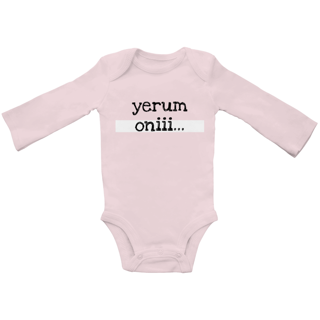 yerum oni... Baby Bio Bodysuite Langarm