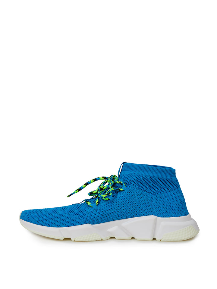 Exquisite blaue Baumwollsneakers für Männer