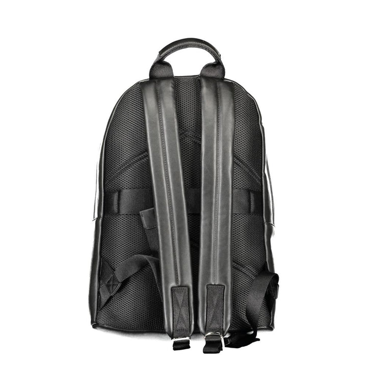 Schwarzer Polyester-Rucksack für Männer