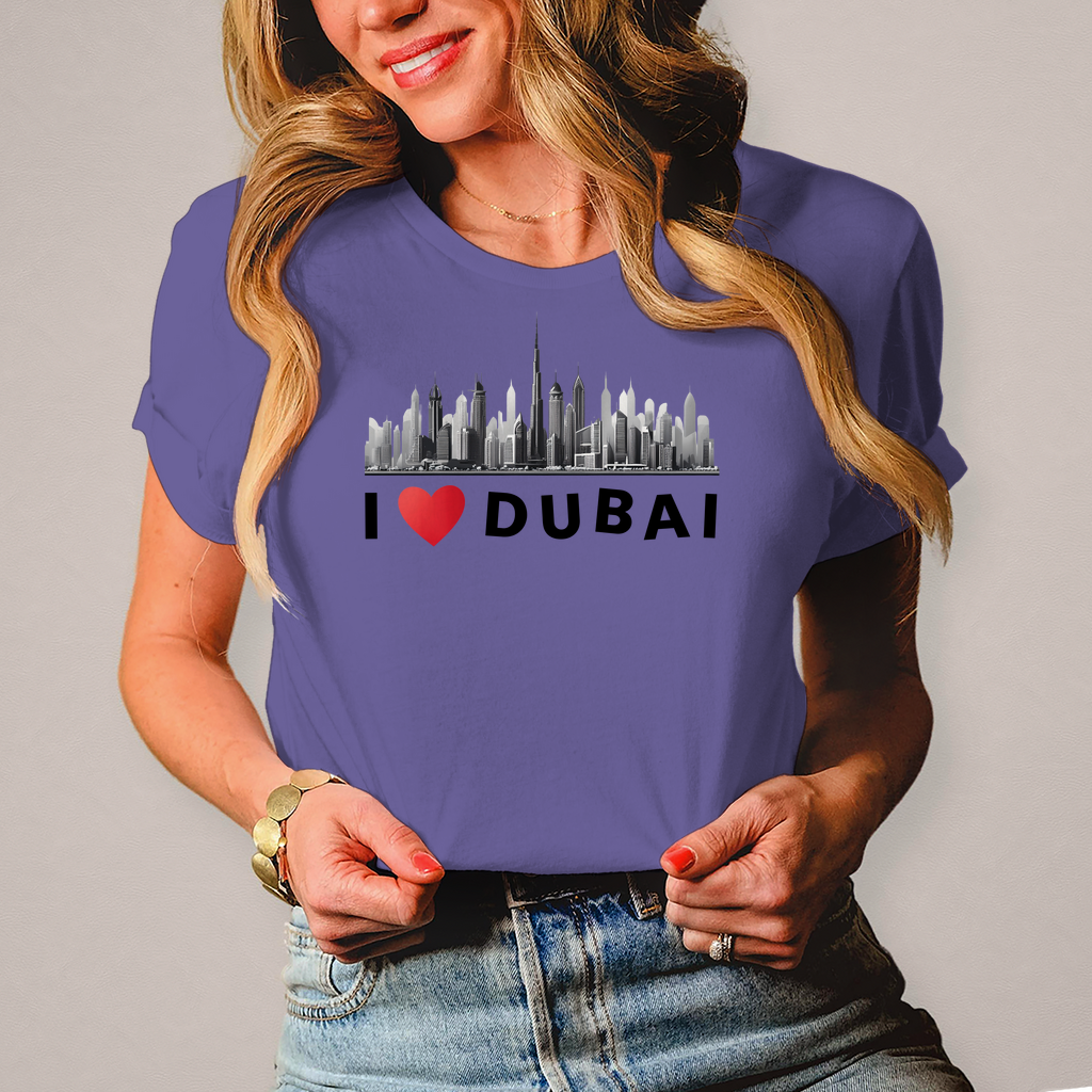 Damen T-Shirt Dubai