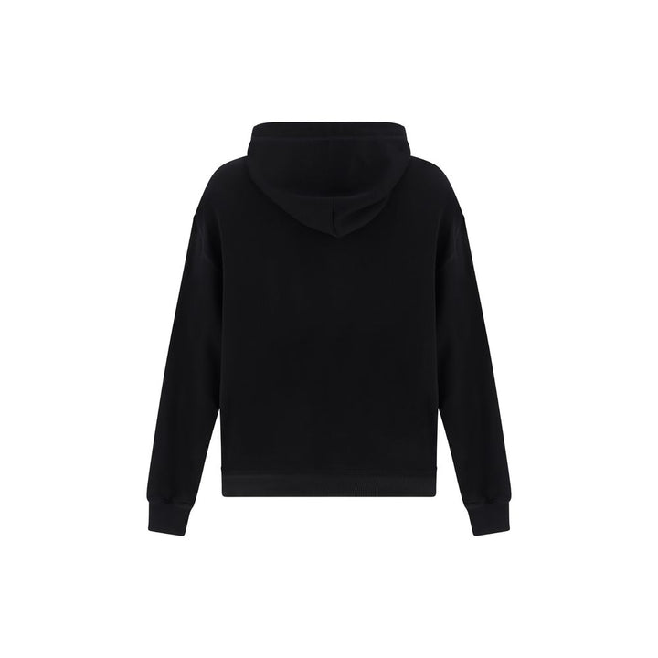 Baumwoll-Sweatshirt in Schwarz