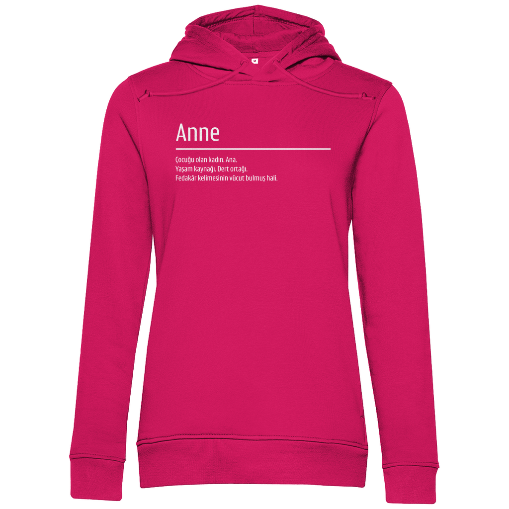 Damen Premium Bio Hoodie - anne