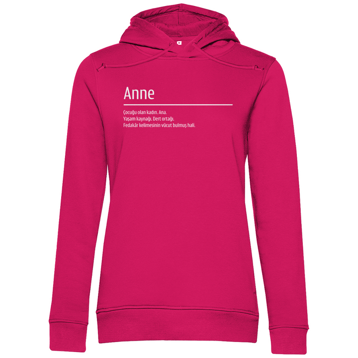 Damen Premium Bio Hoodie - anne