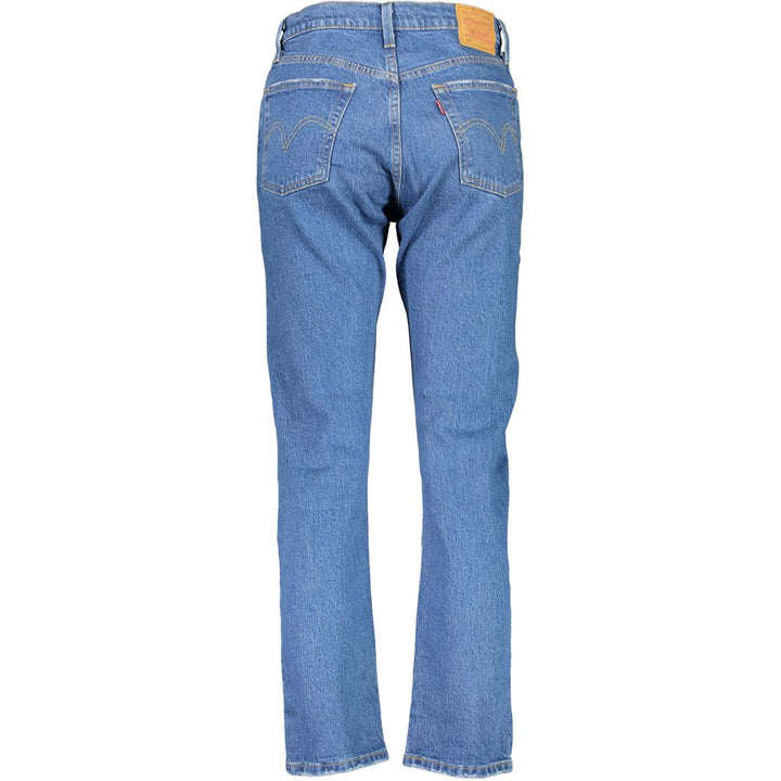 Blue cotton jeans &amp; trousers