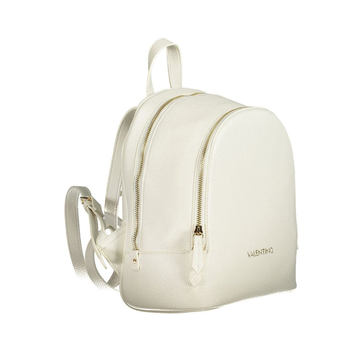 Weißer Rucksack