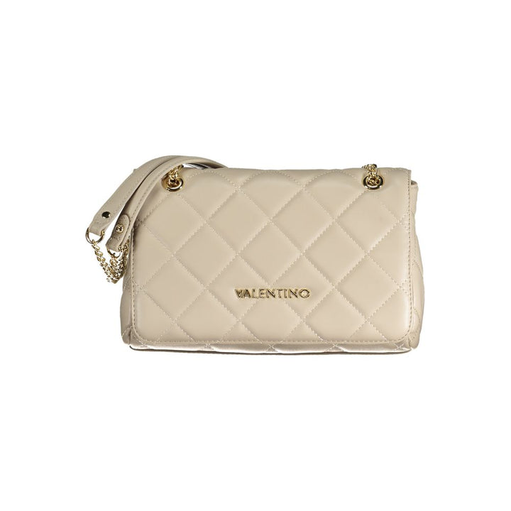 Beige Polyethylen Handtasche