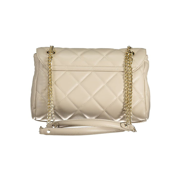 Beige Polyethylen Handtasche