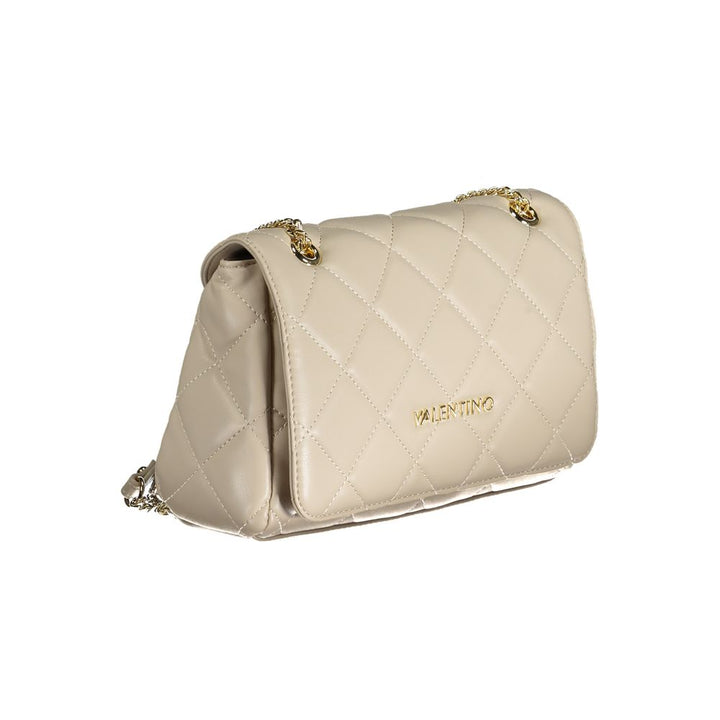 Beige Polyethylen Handtasche