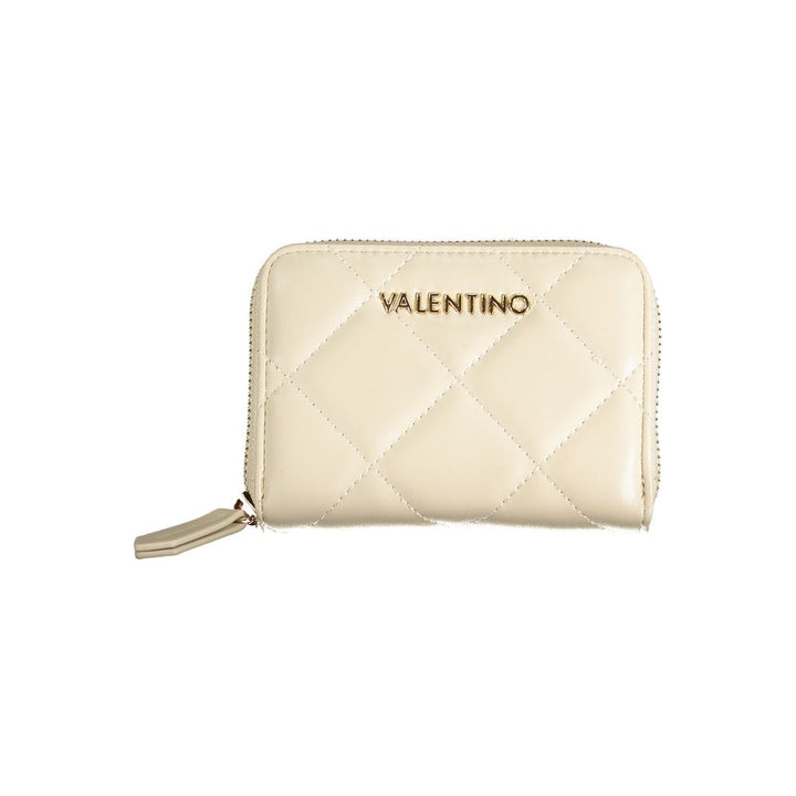 Beige Polyethylen Brieftasche