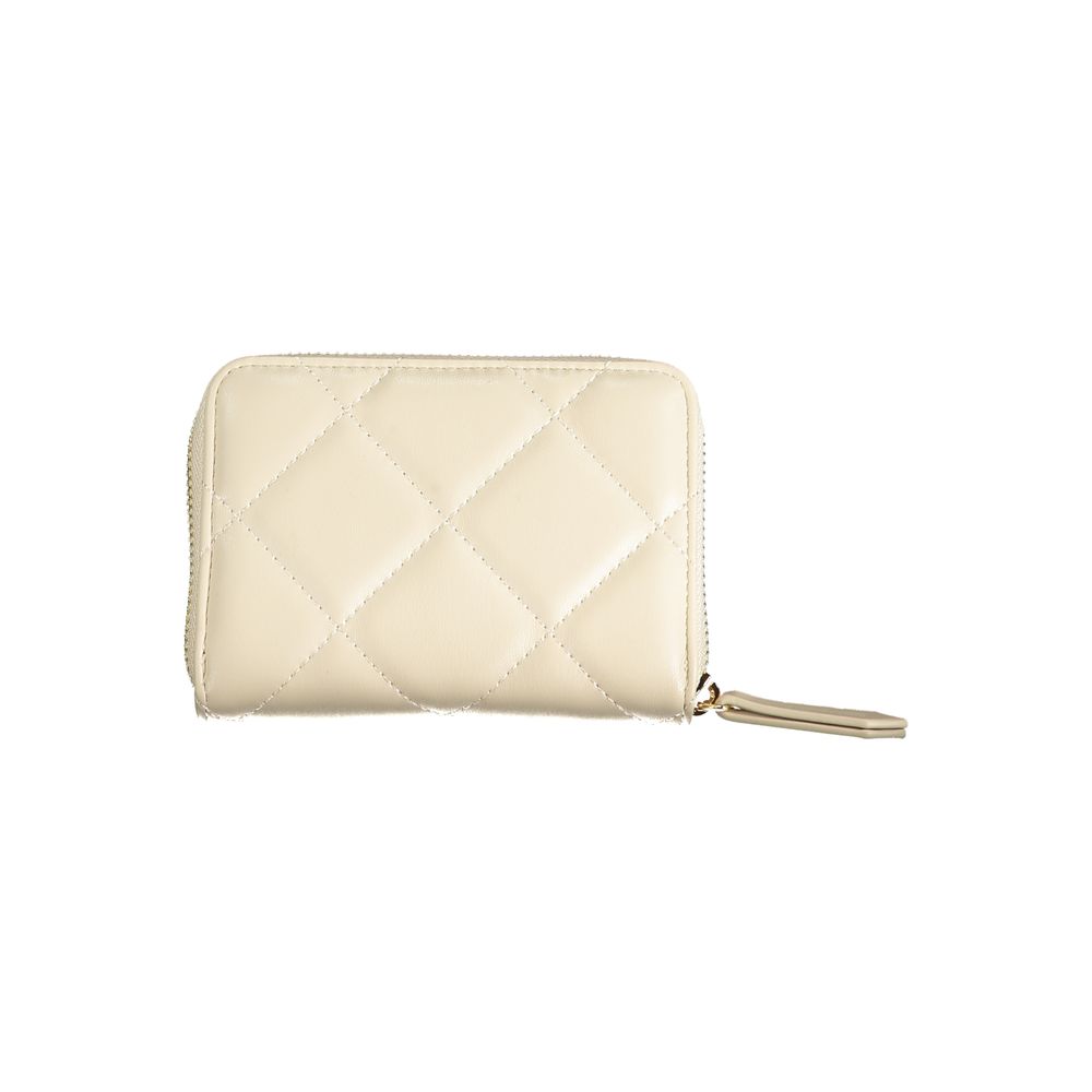 Beige Polyethylen Brieftasche