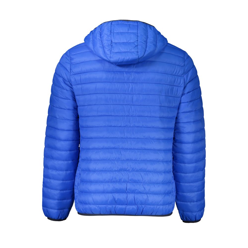 Blaue Polyamid Herren Jacke