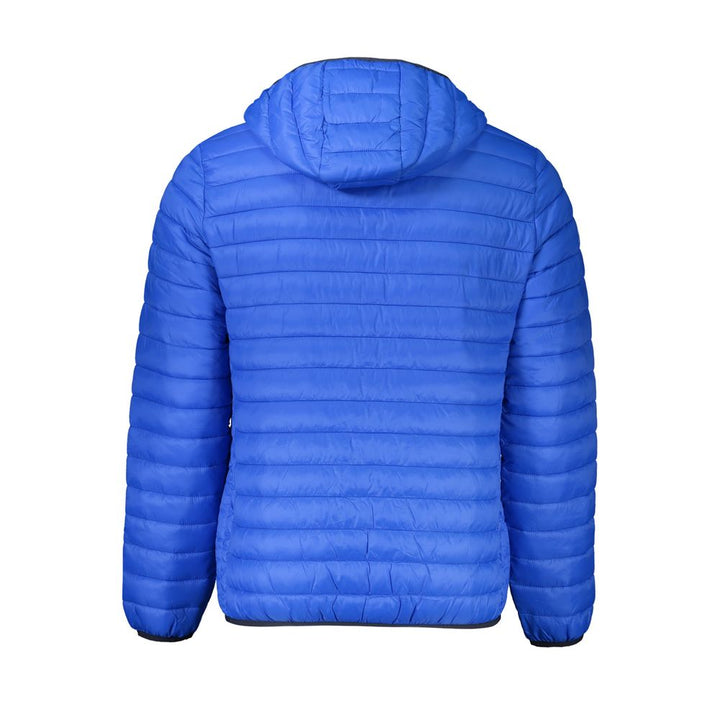 Blaue Polyamid Herren Jacke