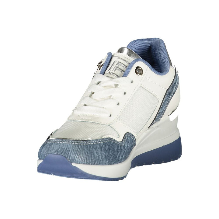 Blau Synthetik Damen Sneaker