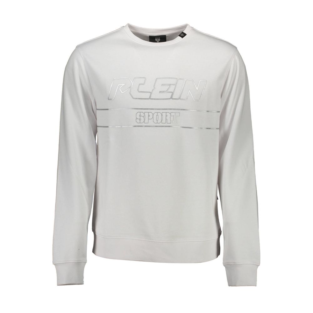 Bianco Baumwoll-Sweatshirt für Herren