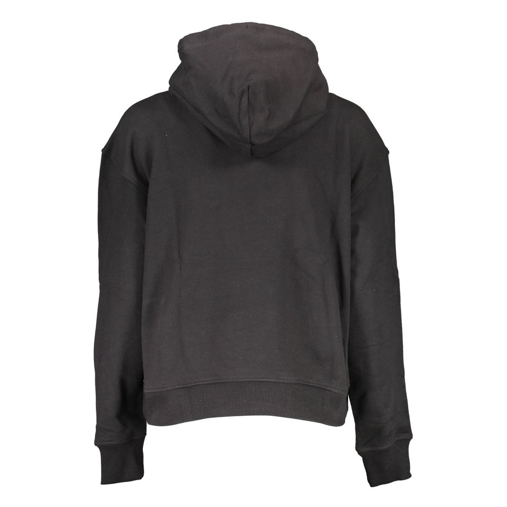 Baumwoll-Sweatshirt in Schwarz