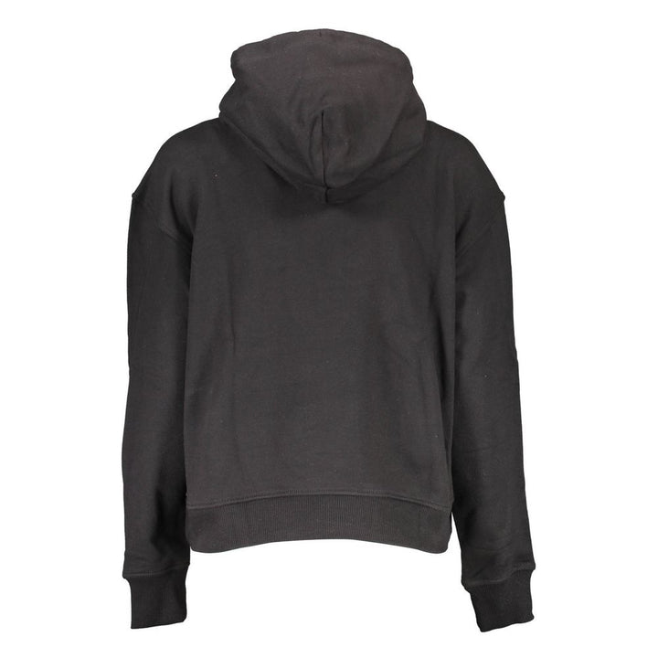 Baumwoll-Sweatshirt in Schwarz