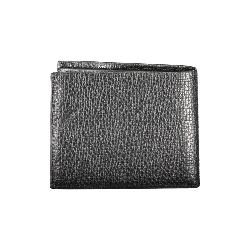 Schwarzes Leder Portemonnaie