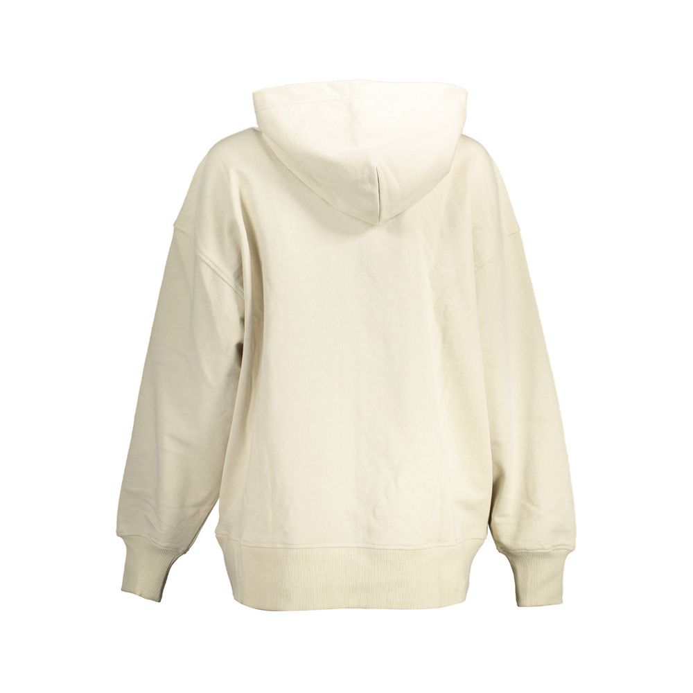 Beiger Baumwoll-Sweatshirt