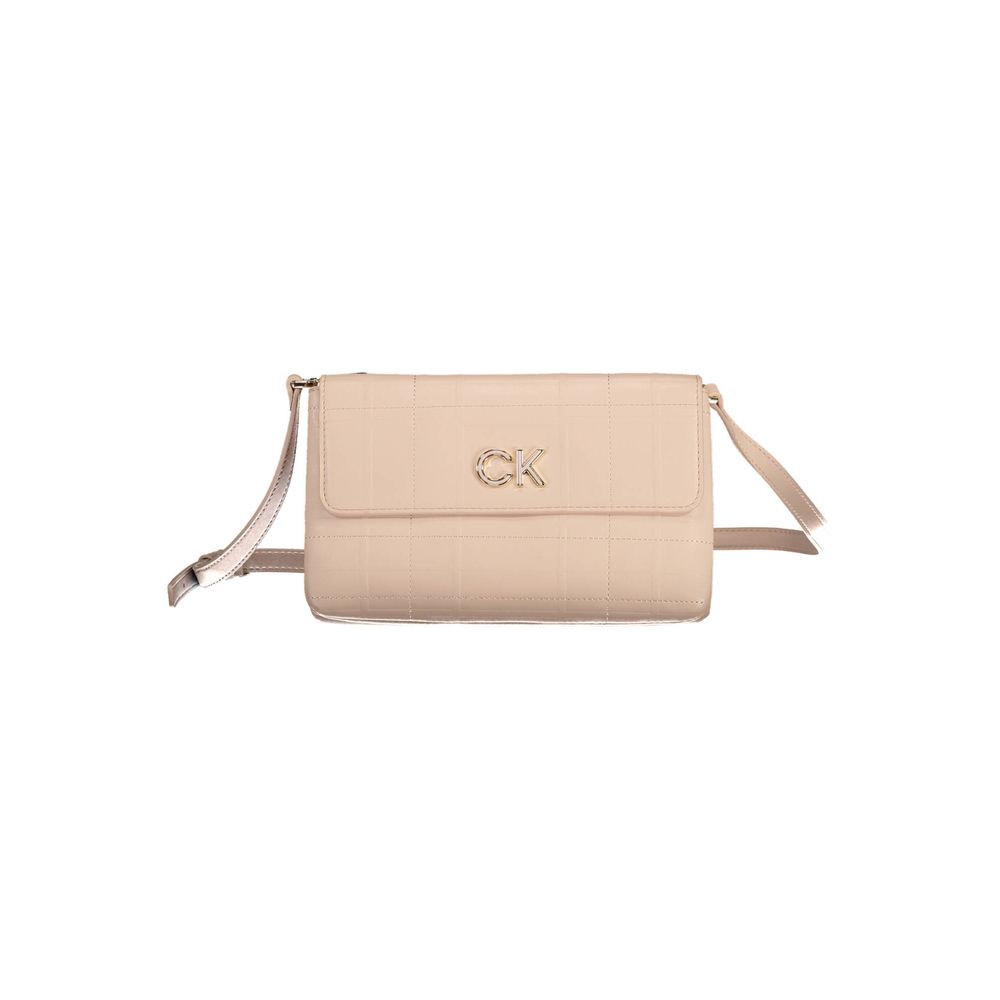 Rosa Polyester Handtasche