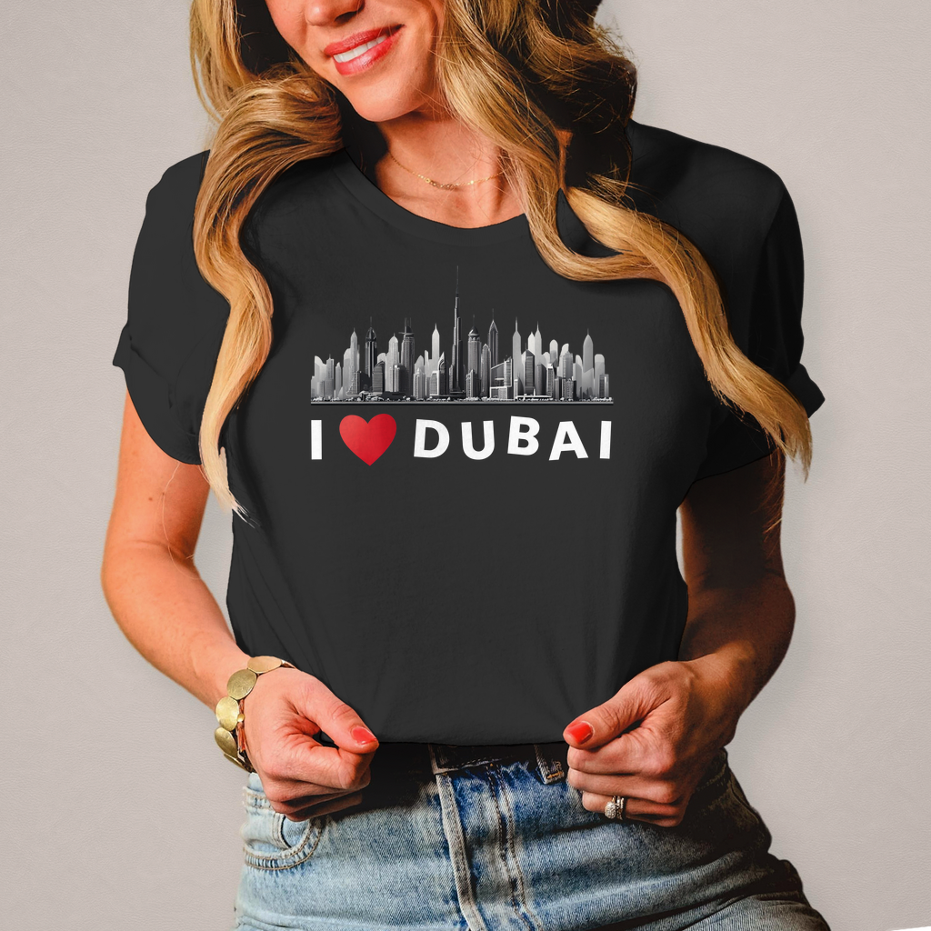 Damen T-Shirt Dubai