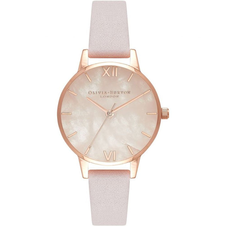 Multicolor Artificial Leather Dress Watch