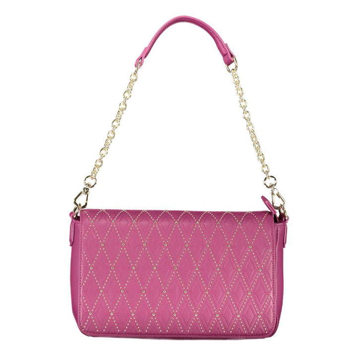 Lila Polyethylen Handtasche