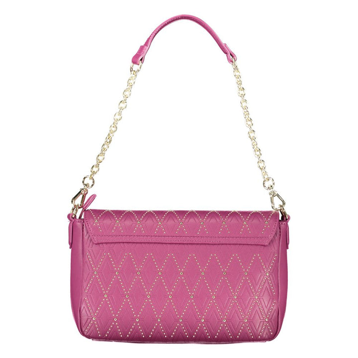 Lila Polyethylen Handtasche