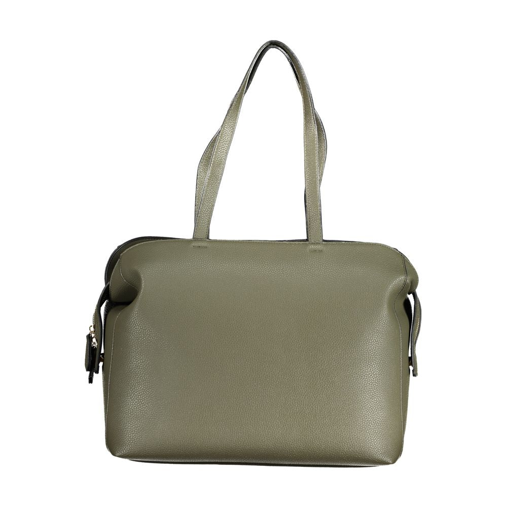 Grüne Polyethylen-Handtasche