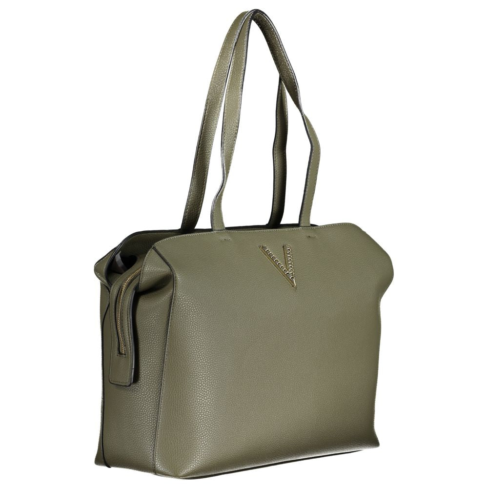 Grüne Polyethylen-Handtasche