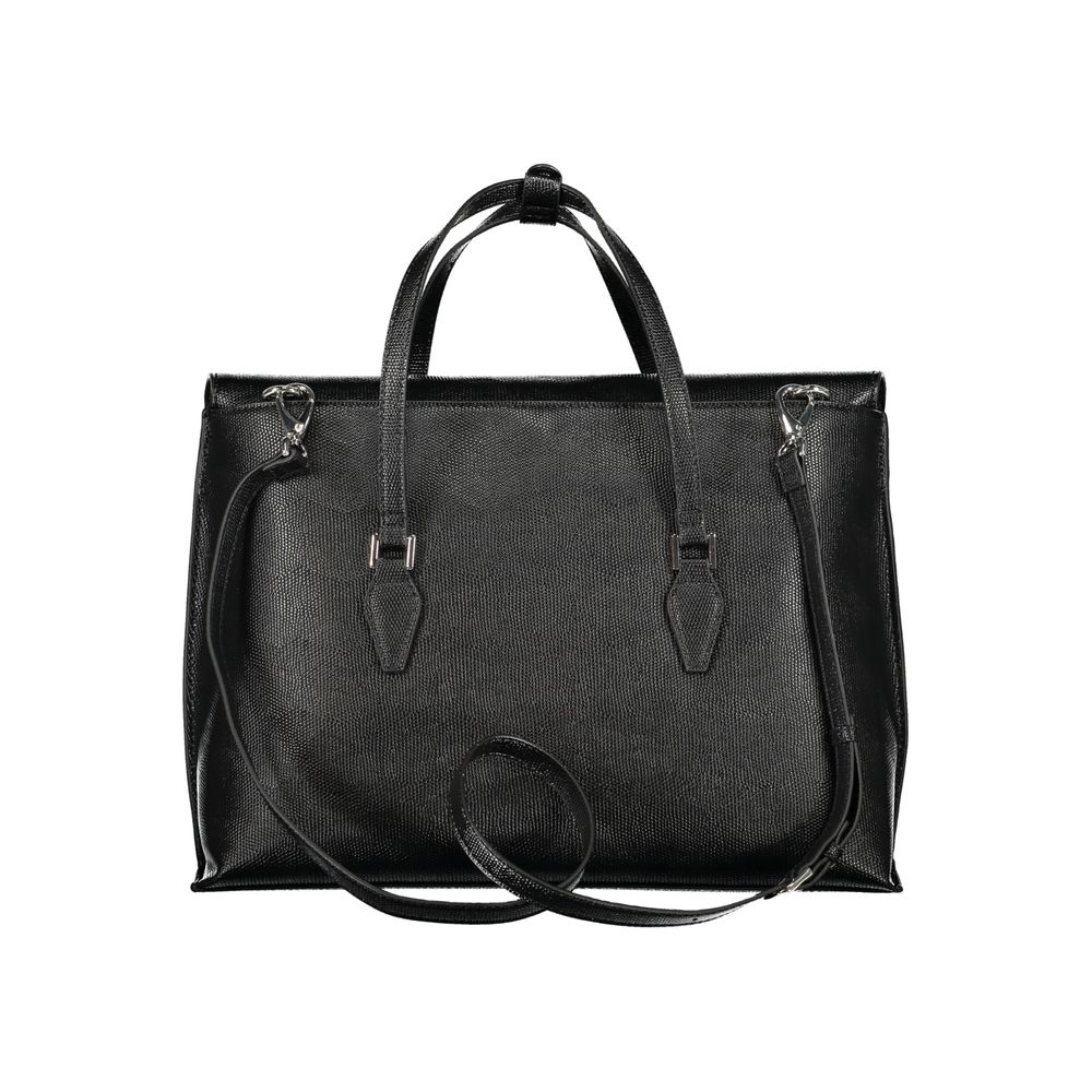 Schwarze Polyethylen-Handtasche