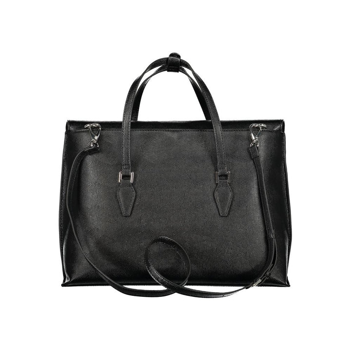 Schwarze Polyethylen-Handtasche