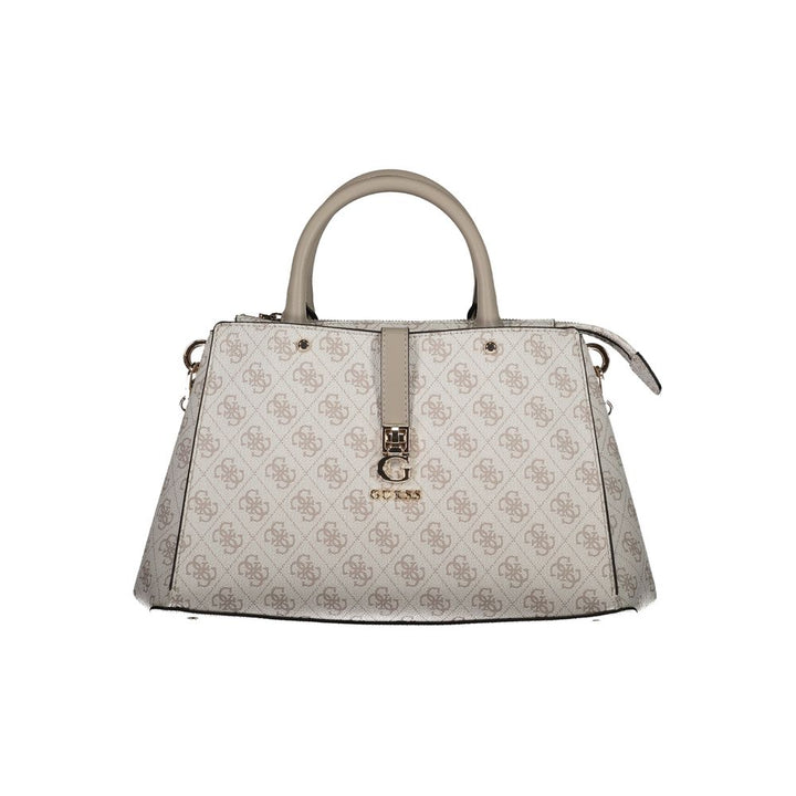 Graue Handtasche