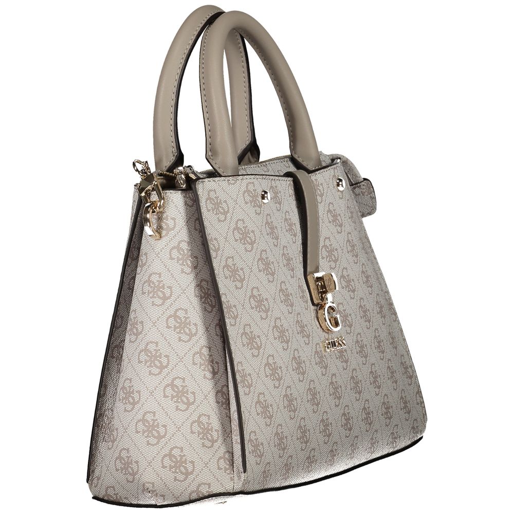 Graue Handtasche
