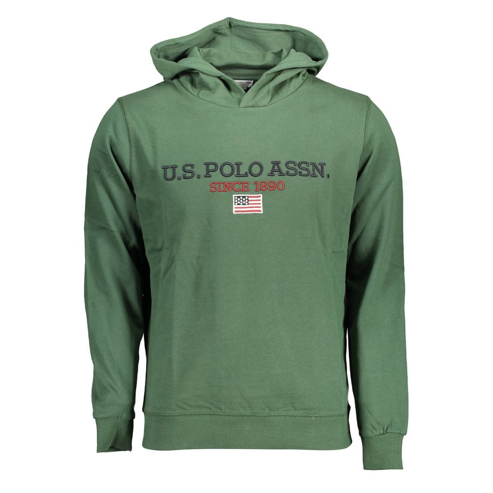 Grünes Baumwoll-Sweatshirt