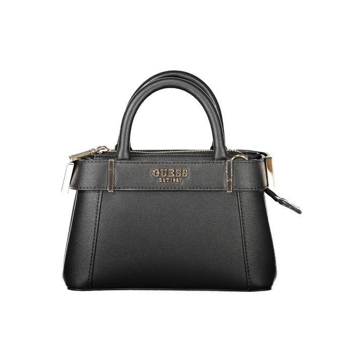 Schwarz Polyethylen Frauen Handtasche