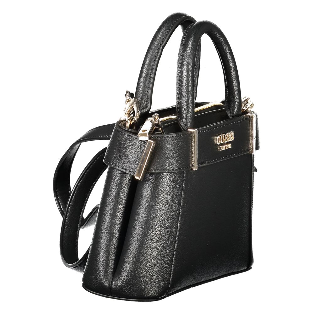 Schwarz Polyethylen Frauen Handtasche