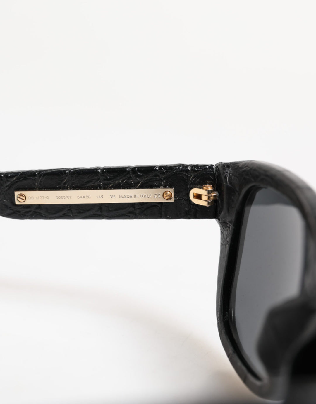 Schwarze Sonnenbrille DG4177